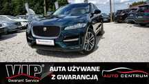 Jaguar F-Pace 2.0 D 180 kM Navi Pół Skóra Asystent El.klapa Aktywny LED Full Opcja