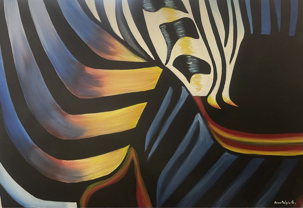 Quadro Zebra - 160 x 120