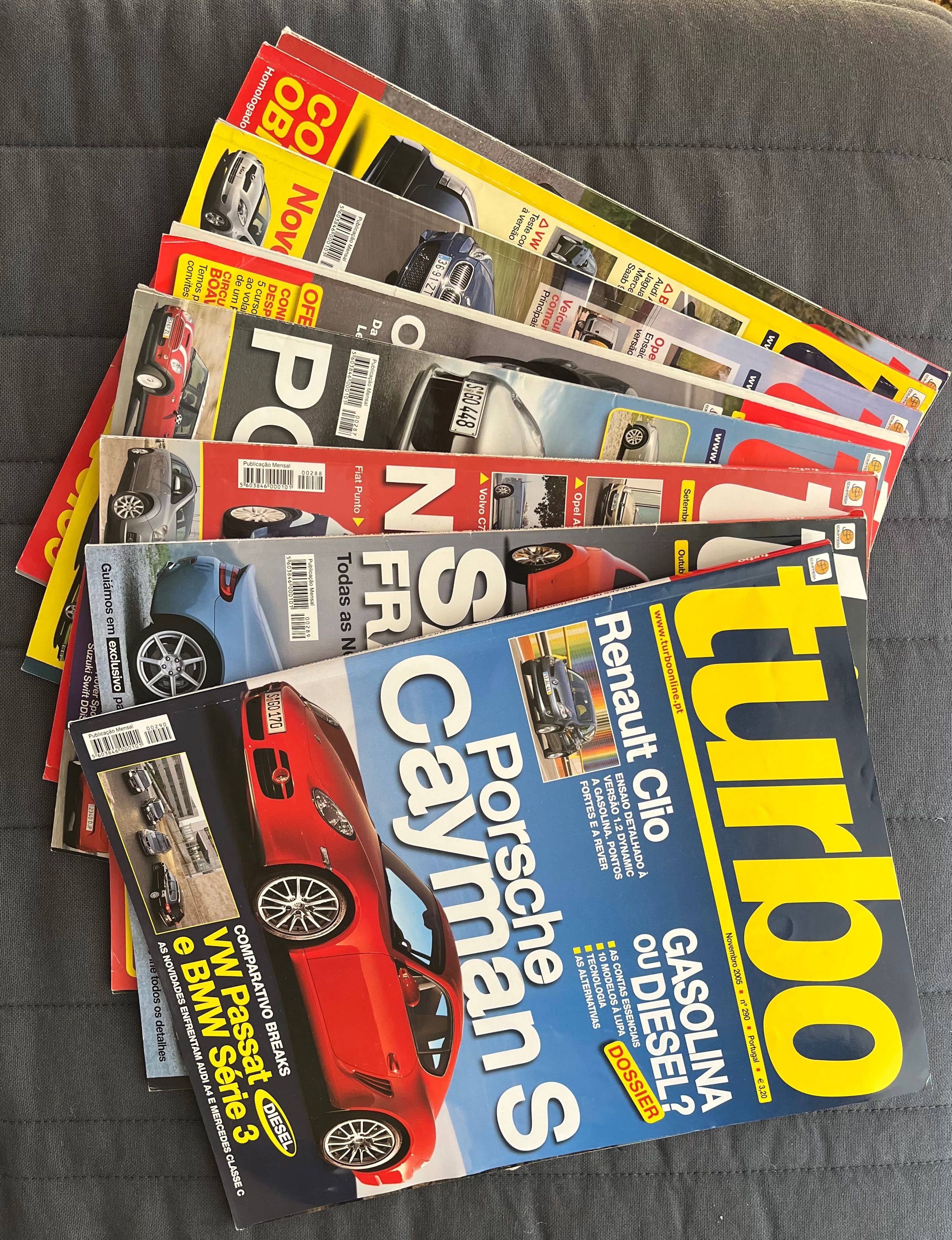 Lote de Revistas TURBO em bom estado