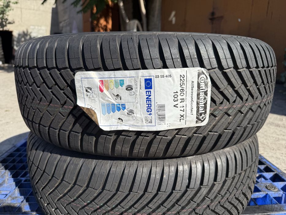 225/60 r17 Continental AllSeason Contact НОВАЯ Резина всесезонная
