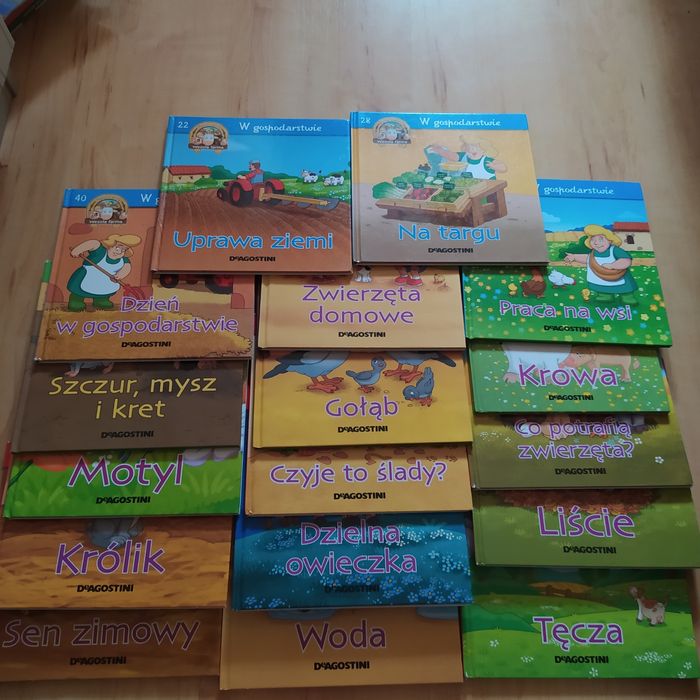 Deagostini "Wesoła Farma" - zestaw 17 książek