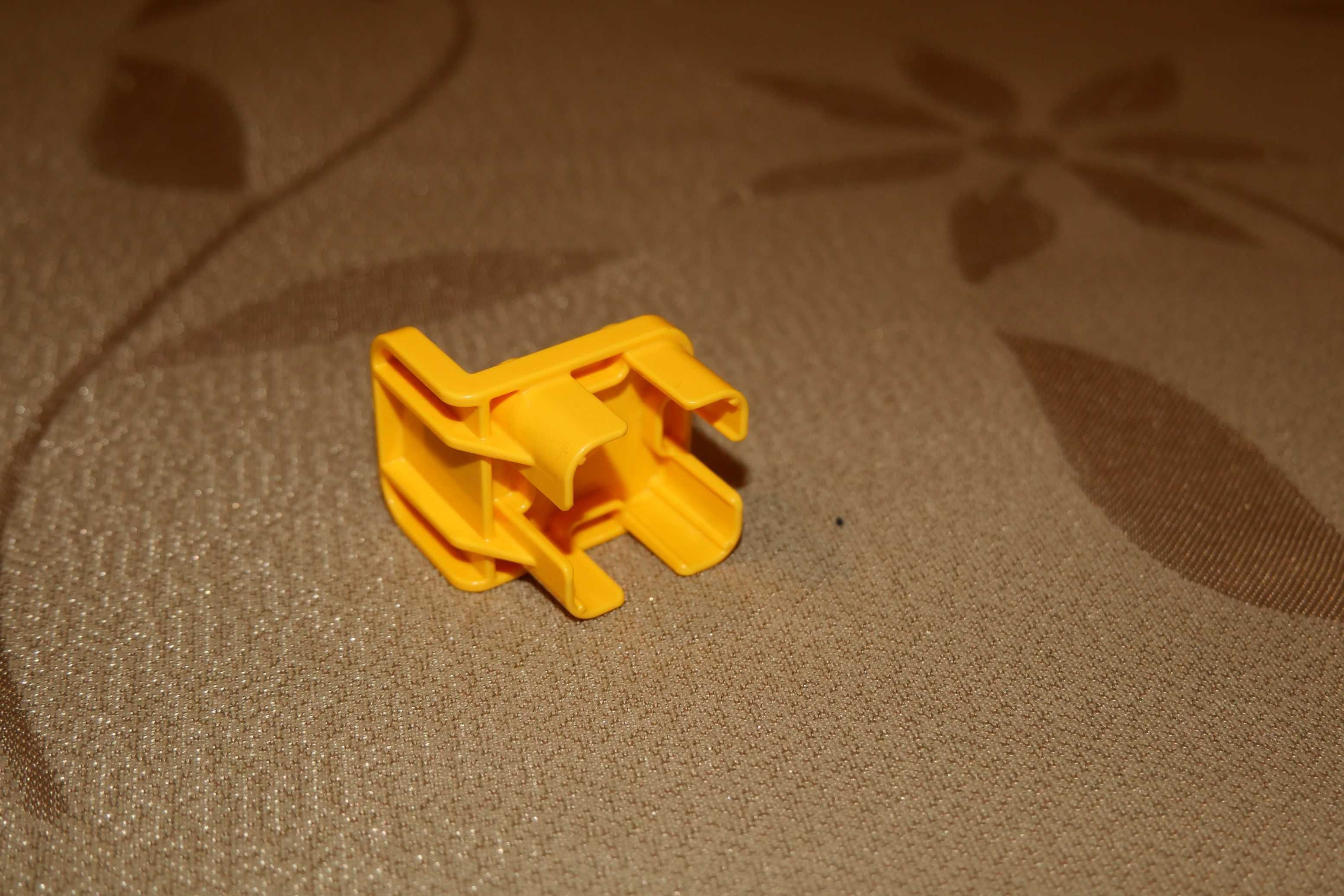 Lego Duplo klocek klocki krzesło fotel stołek żółte do dom domek