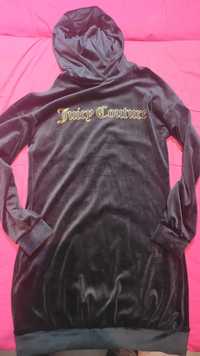 Sukienka czarna welurowa Juicy Couture 11-12lat