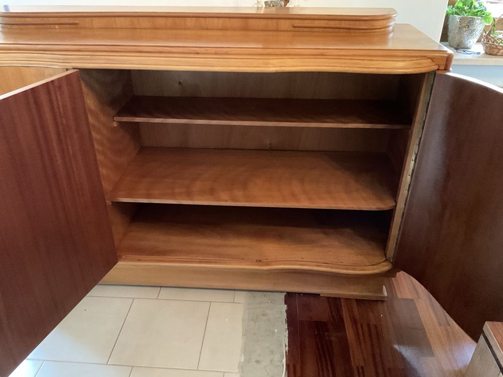 Komoda z litego drewna Art Deco