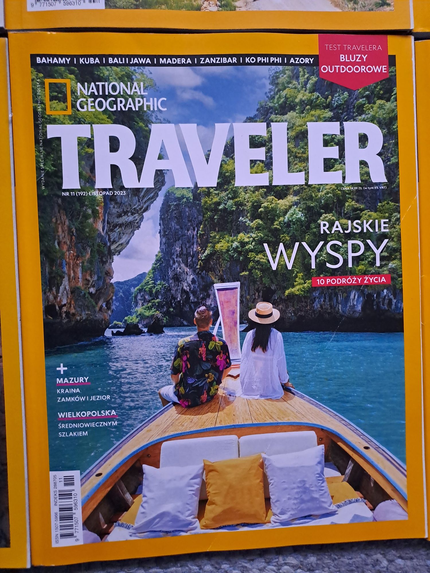 6 numerów magazynu "Traveler" z 2023r.