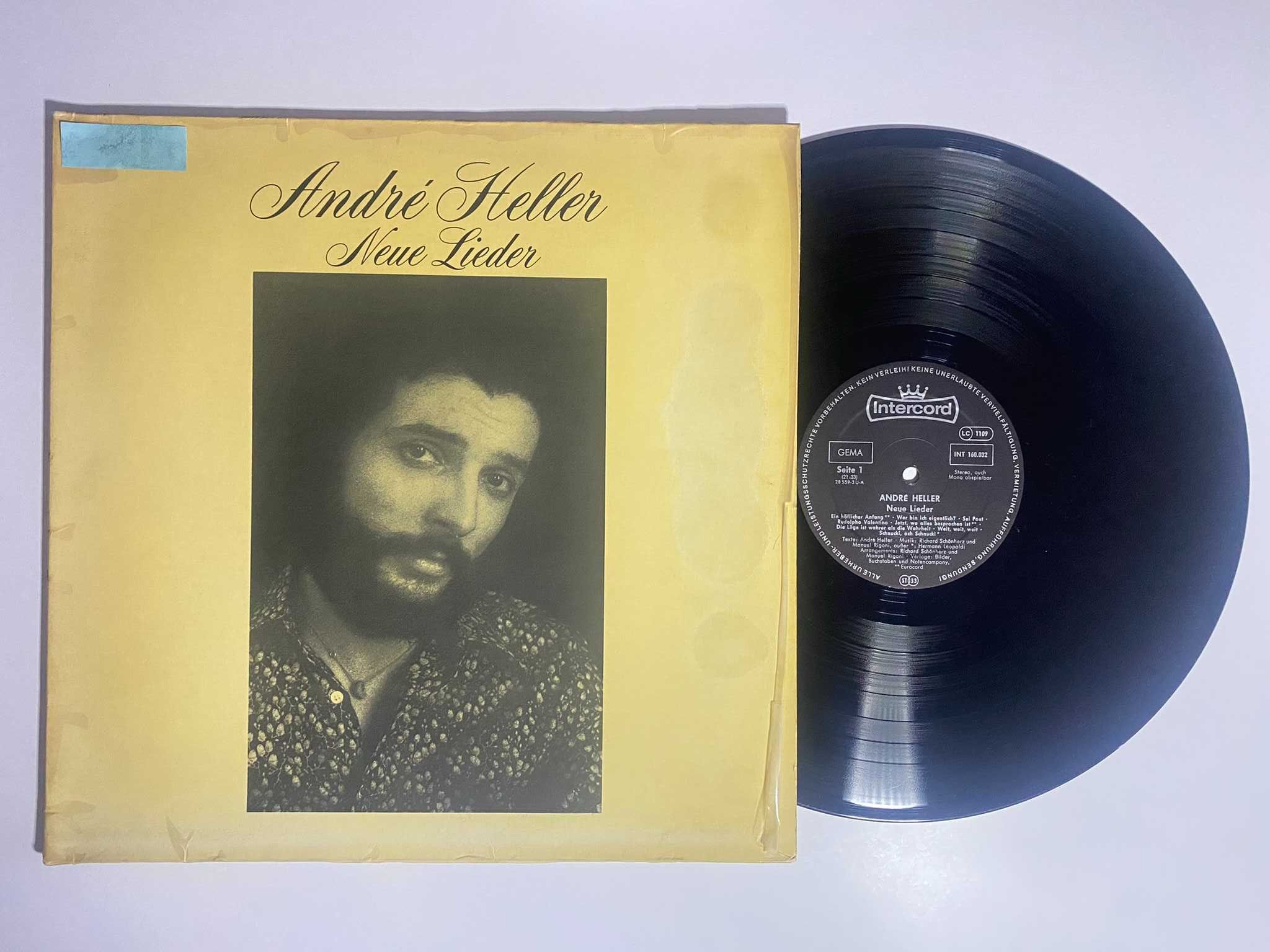 André Heller – Neue Lieder LP Winyl (A-158)