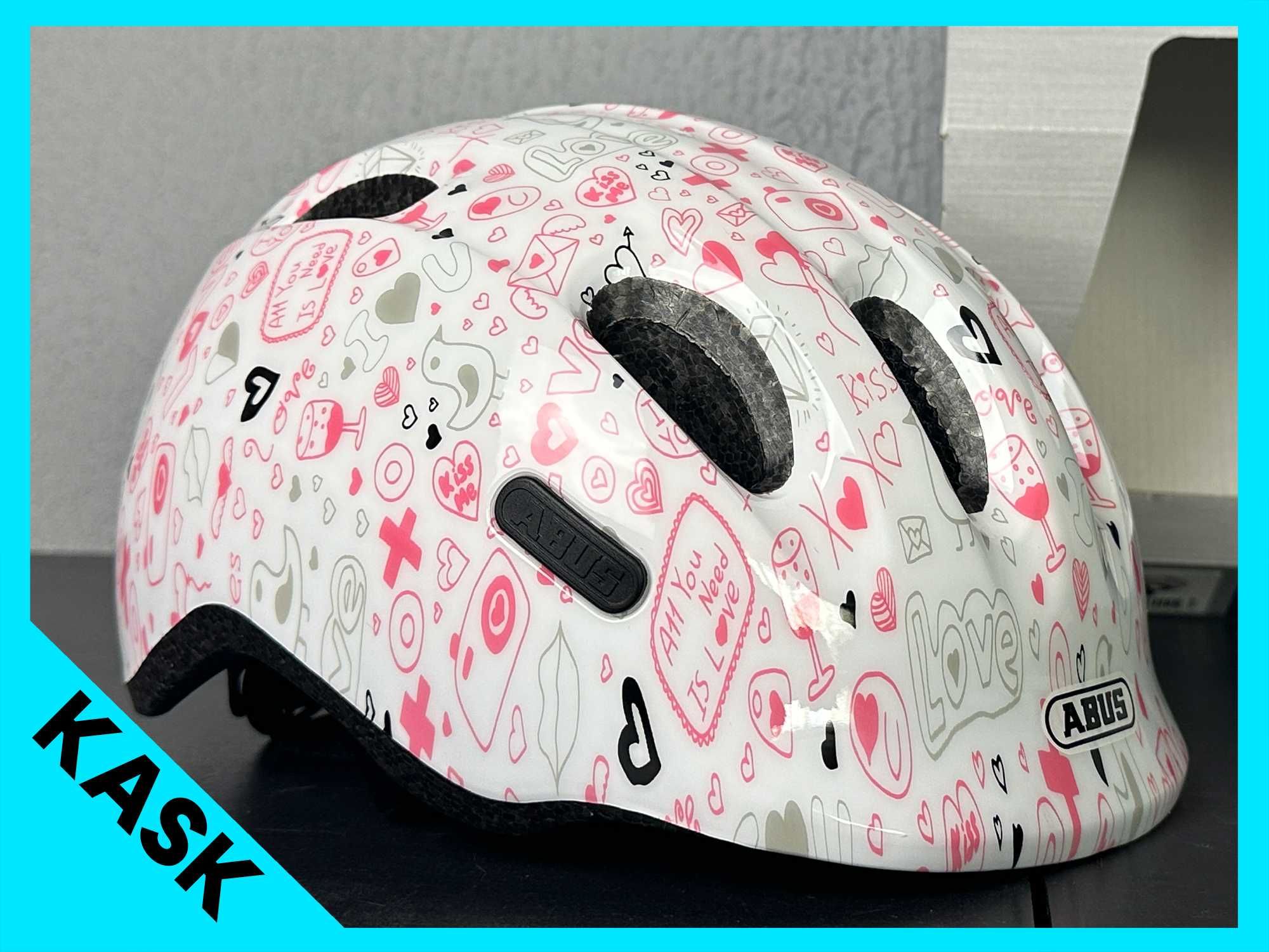 Kask ABUS Smiley 2.1 white crush M