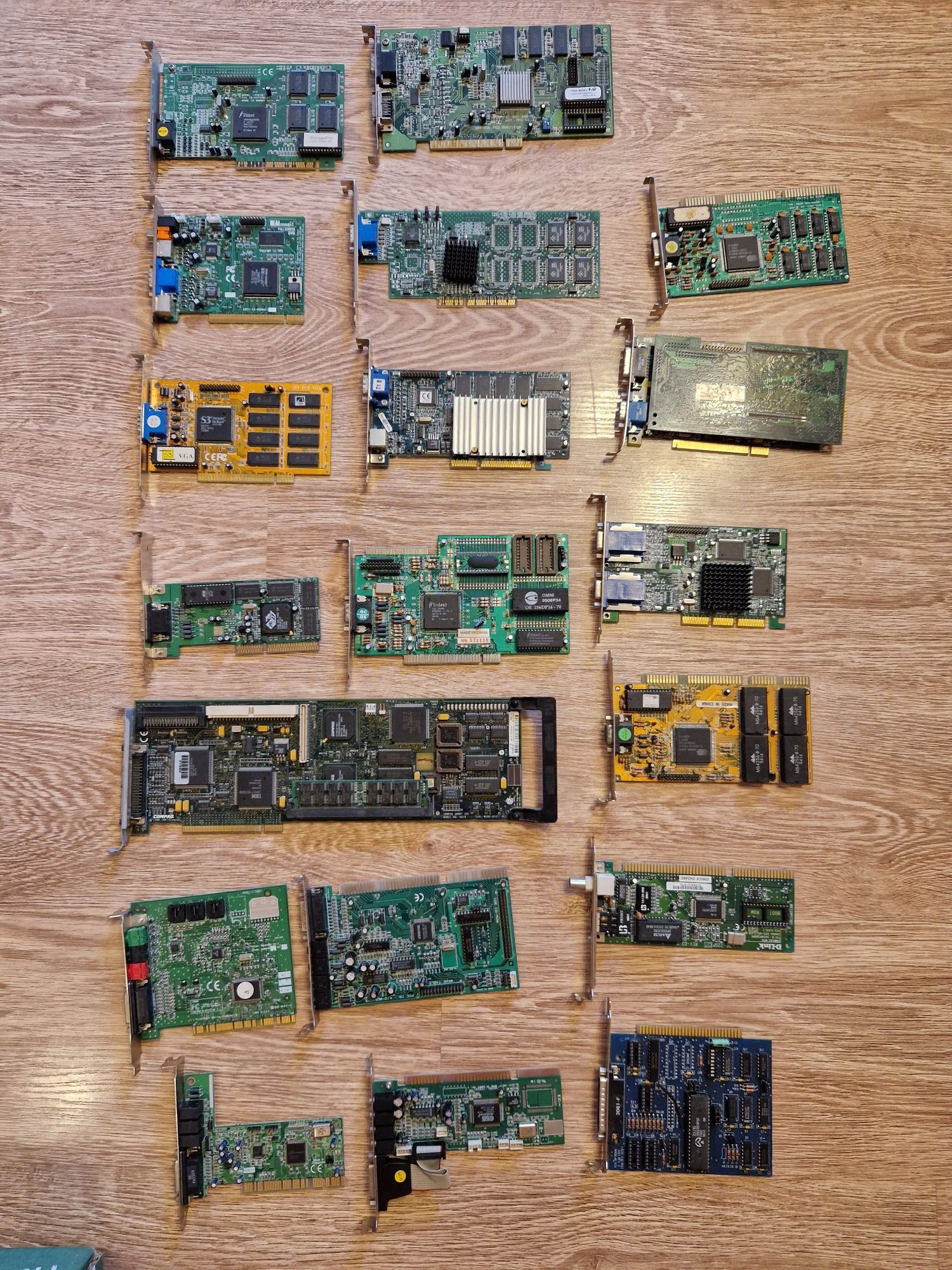 Retro graty 386 3dfx voodoo amd isa agp amd k5 k6 k7  PI PII PIII