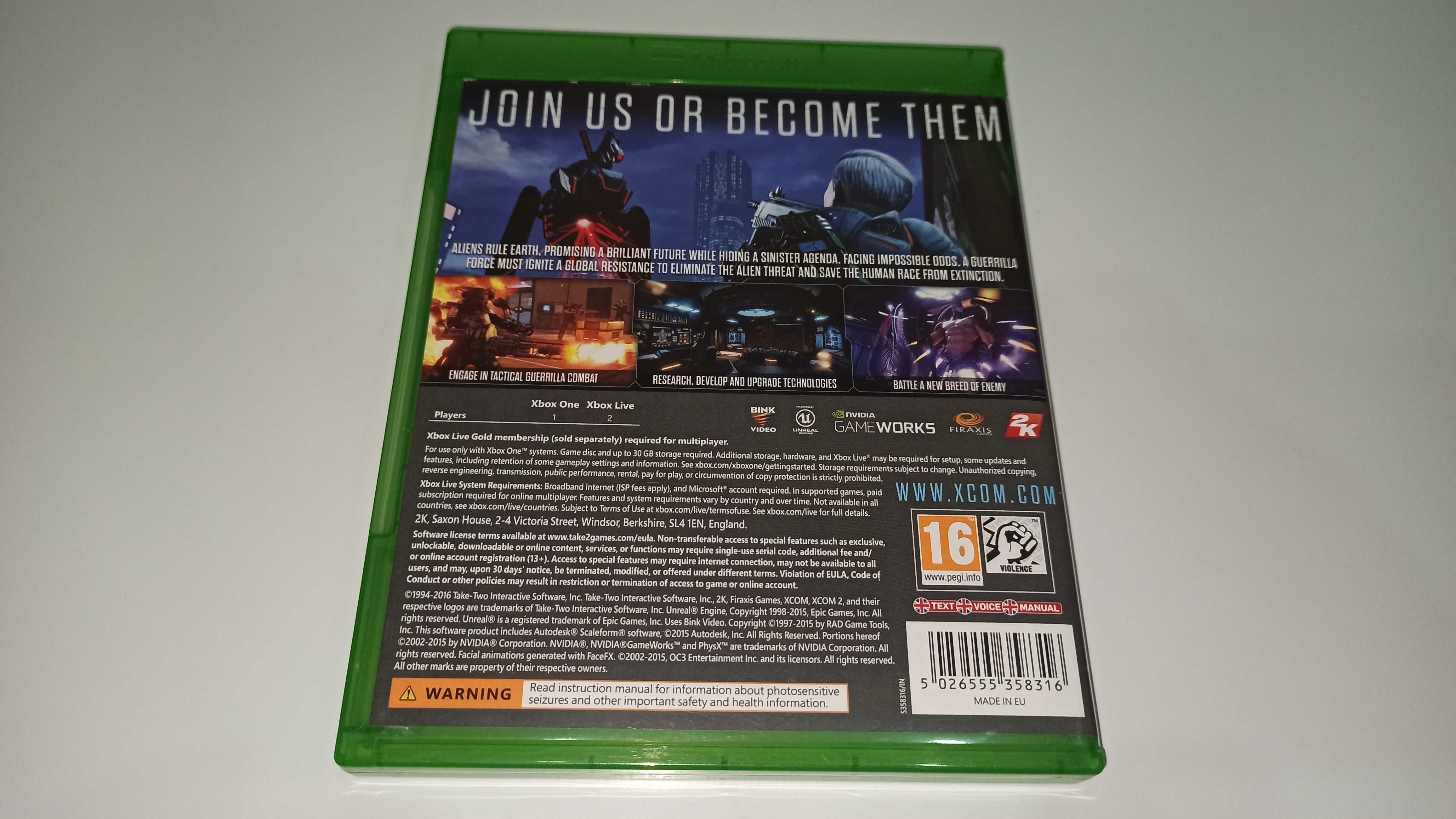 xbox one XCOM 2 PL taktyczna ,strategia, UFO zatrzymaj inwazje obcych