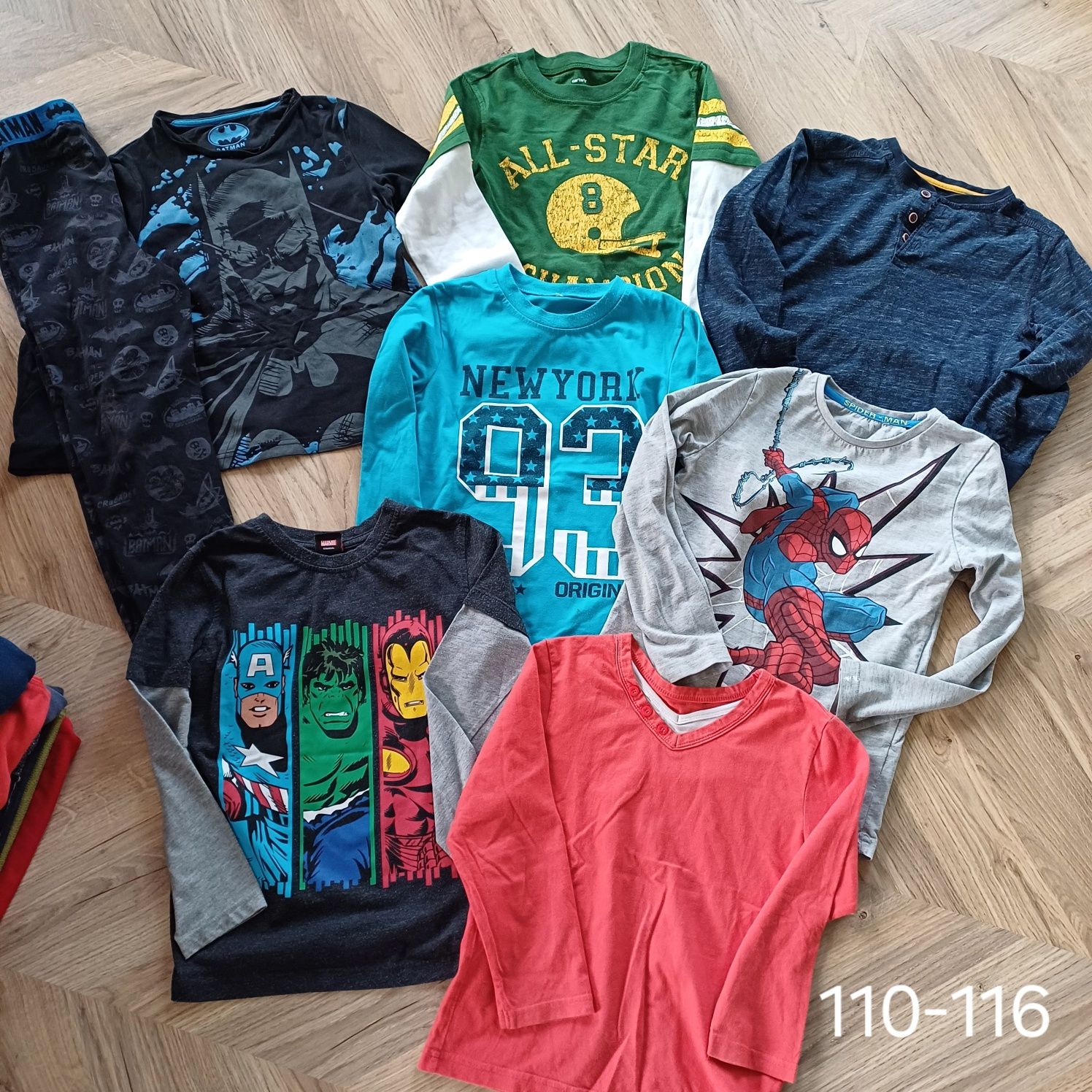 Ubrania dla chłopca 110-116