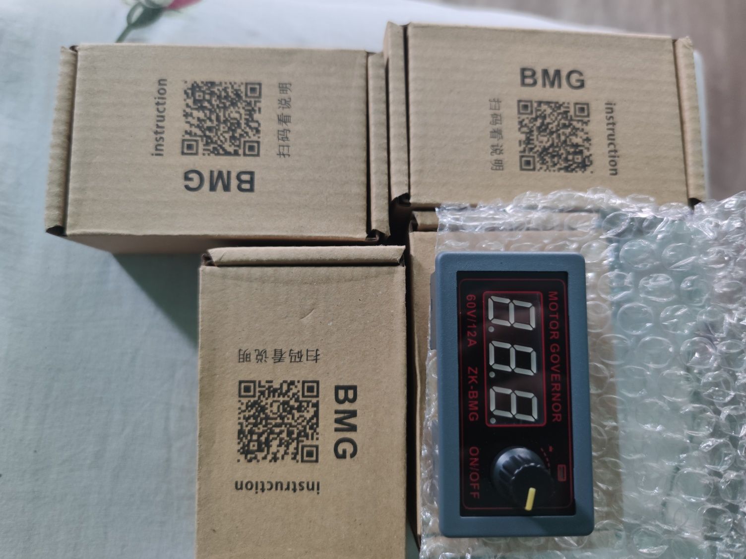 Контроллер двигателя постоянного тока 9-60V, 20А.  ШИМ регулятор.500 W