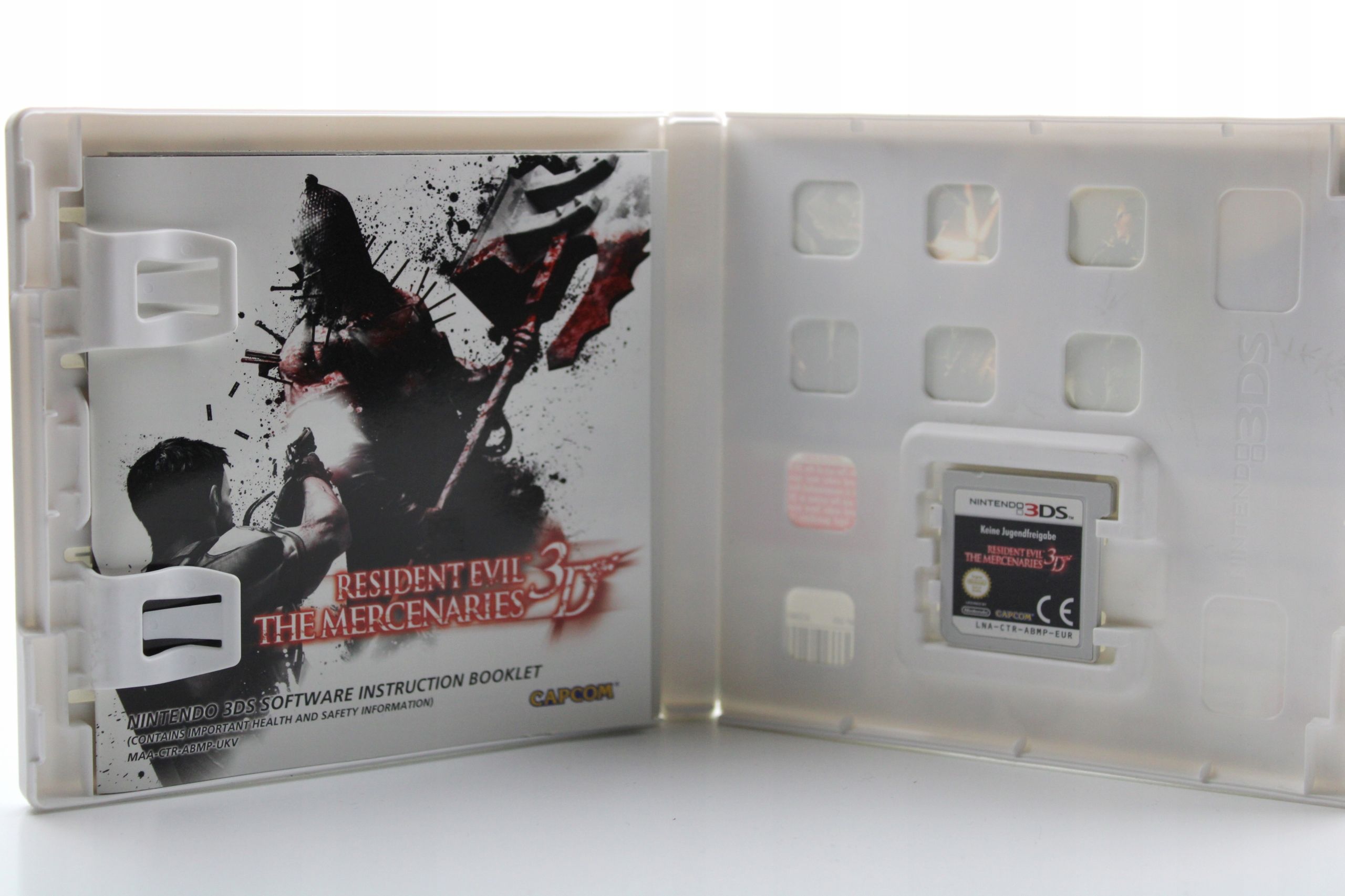 Resident Evil 3D The Mercenaries Nintendo 3Ds