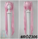 Hatsune Sakura Miku cosplay wig różowa długa peruka z kitkami 100cm