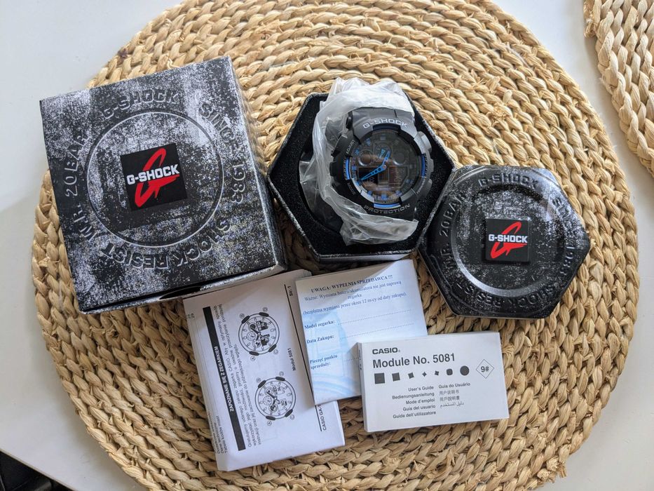 Zegarek Casio G-Shock GA-100-1A2ER Fabrycznie Nowy