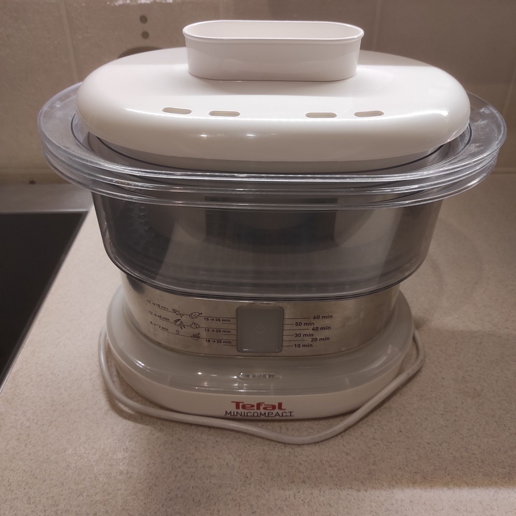 Parowar Tefal mini compact