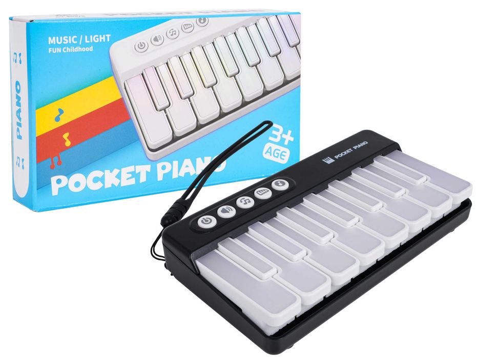 Mata Muzyczna Pianinko Czarne lub Białe