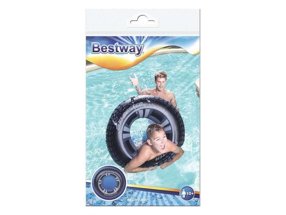 Bestway dmuchane Koło OPONA na plażę 91cm 36016