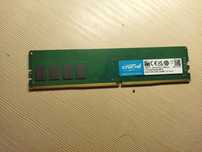 Оперативна пам'ять crucial 8G 2666 МГz ddr4