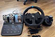 Kierownica Logitech G923 + Shifter + Pedały PC/PS4/PS5 Zestaw!