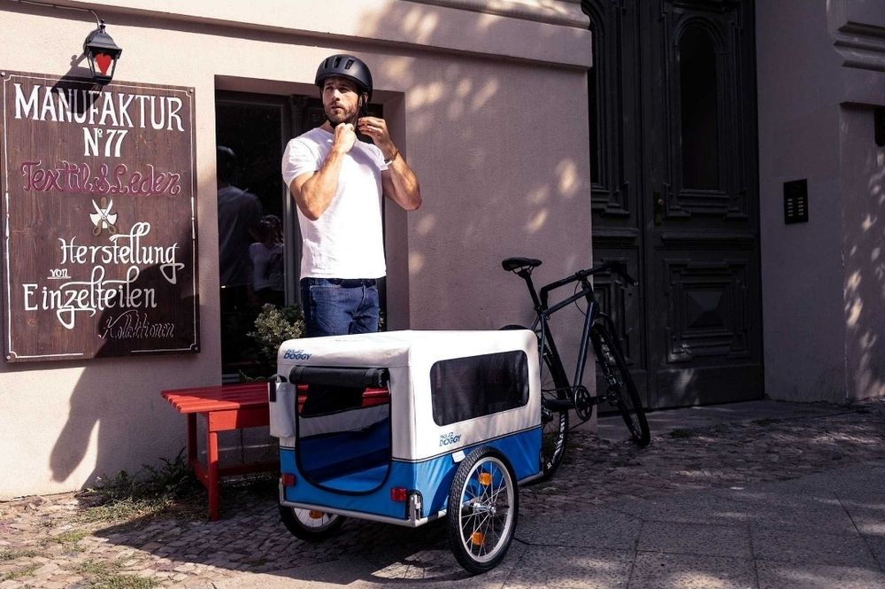 Przyczepka rowerowa dla psa XLC Doggy