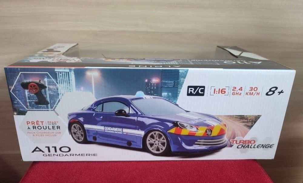 TURBO CHALLENGE Alpine A110 Gendarmerie nowy okazja na prezent