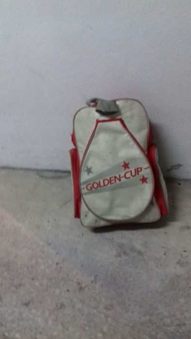 Mochila para raquete tenis anos 80s esta tudo funcionar bom estado