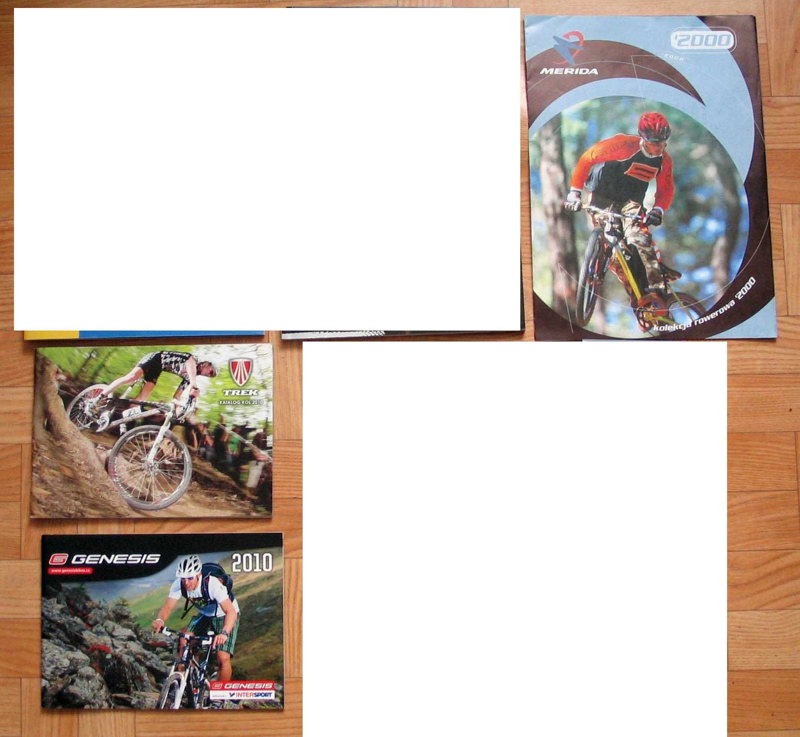 katalog prospekt Scott, Trek, Merida, Genesis