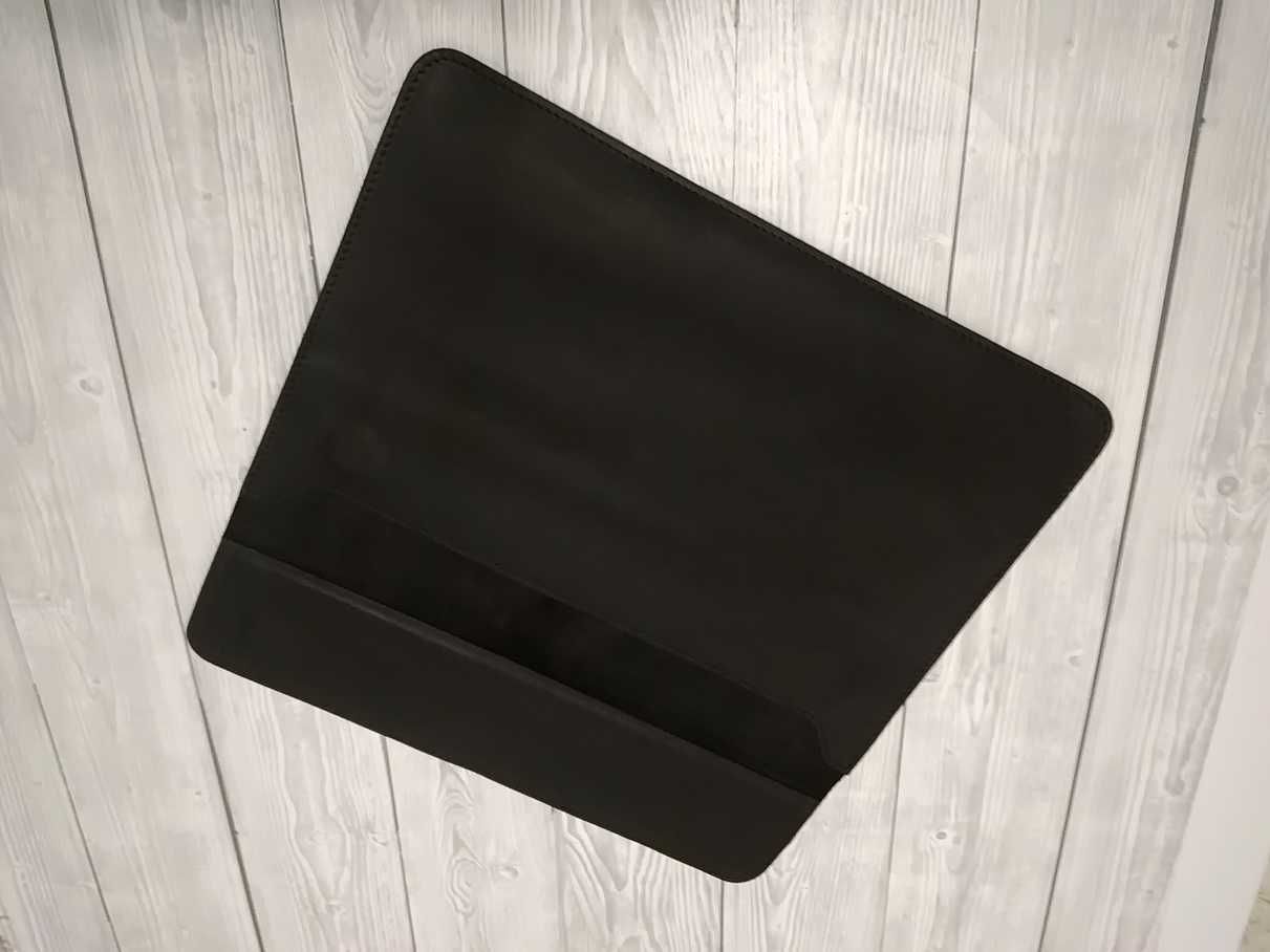 Чехол на MACBOOK AIR/PRO 13'', модель конверт, черная кожа