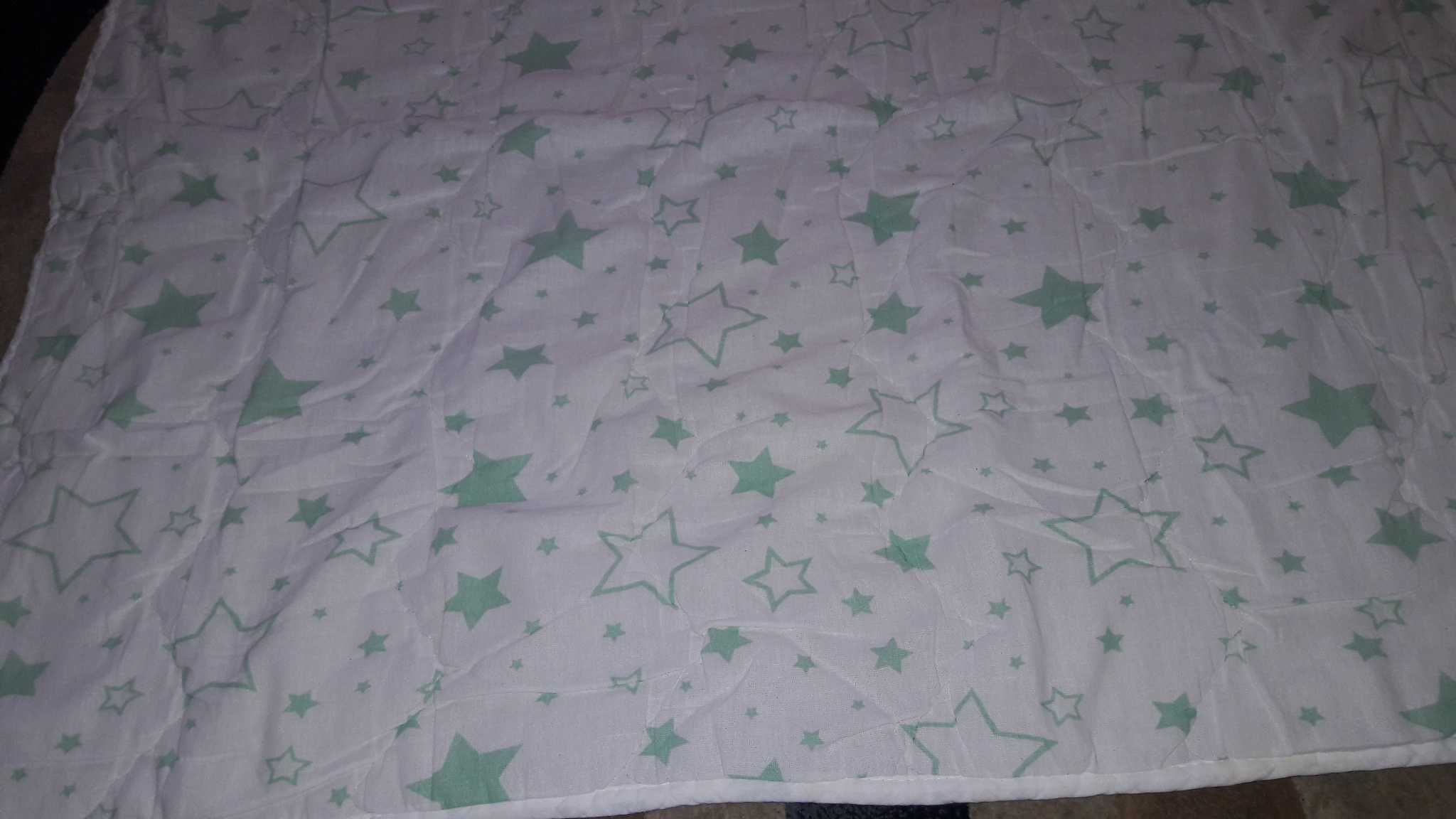 Детское одеяло в кроватку 140×100 см. 100% хлопок