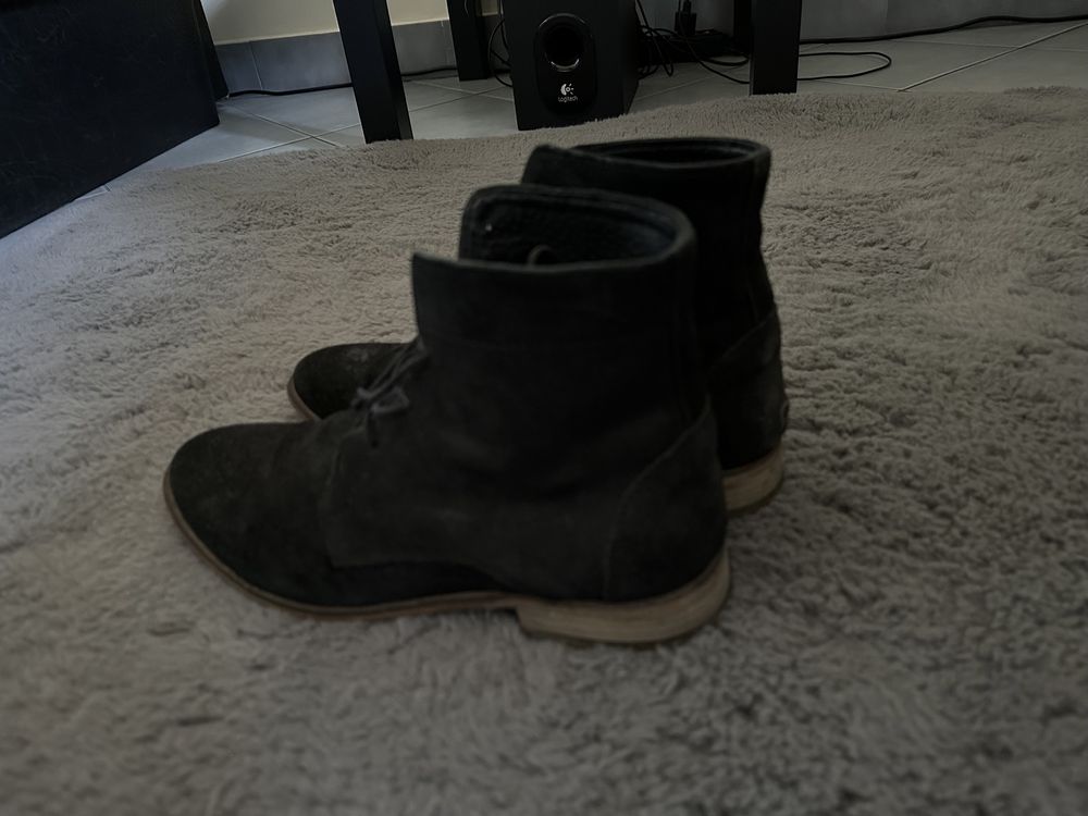 Buty Topman Zara Ryłko Sztyblety Skóra 40