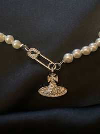 Колье Vivienne Westwood бусы булавка Вивьен Вествуд ожерелье