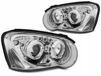 LAMPY SUBARU IMPREZA II GD 03-05 RINGI CHROM