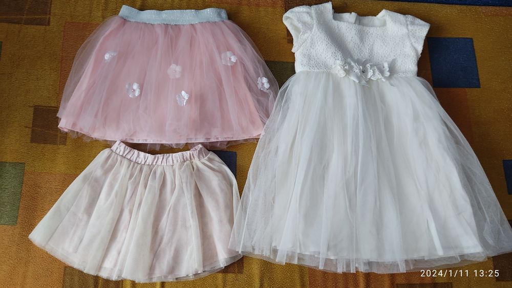 Юбки и платья на девочку