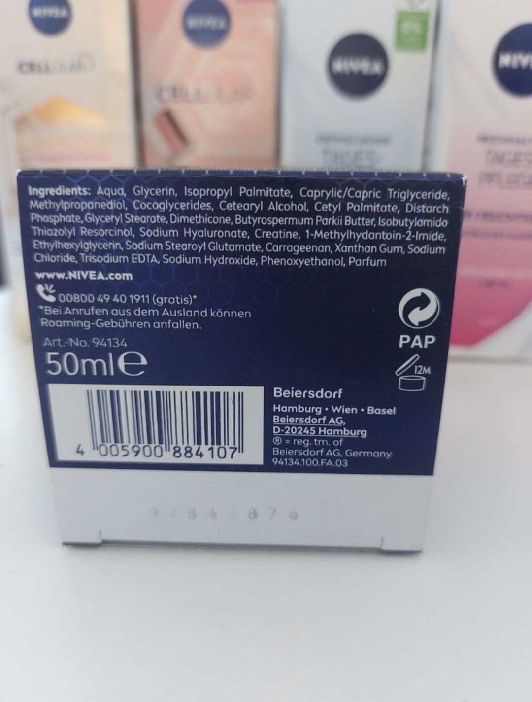 Нічний крем для обличчя Nivea Luminous 630  проти пігментних плям.