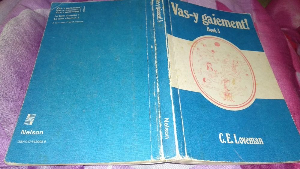 учебник книга вроде французский язык 1973 vas-y gaiement C.E.Loveman