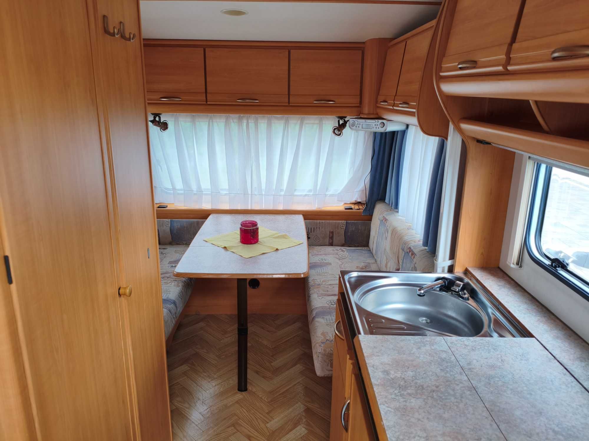 Przyczepa Kempingowa LMC 430 Luxus 1999r. markiza przedsionek bagażnik