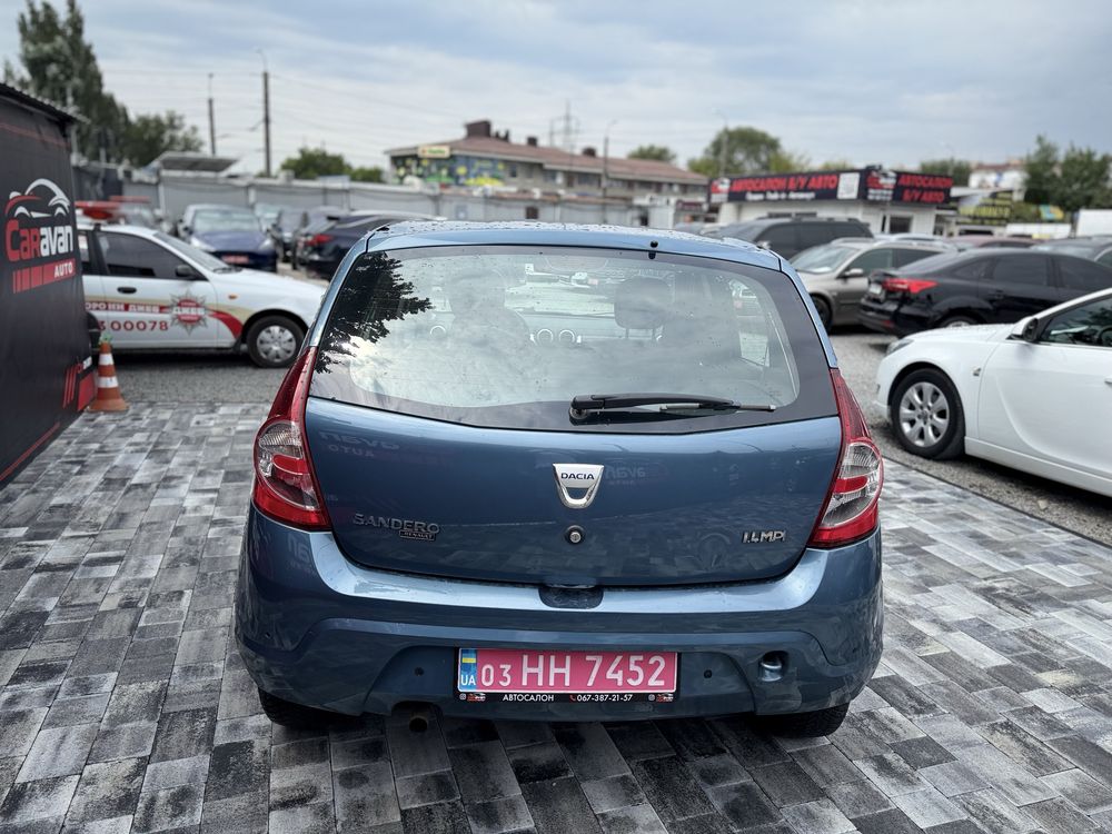 Dacia Sandero 1.4 бензин пригнана из Швейцарии