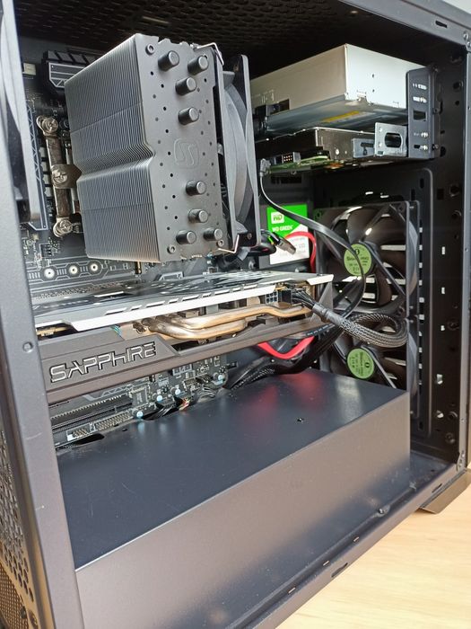 i5 7500 + RX 580 + 16 GB DDR4 + 3,25 TB + akcesoria