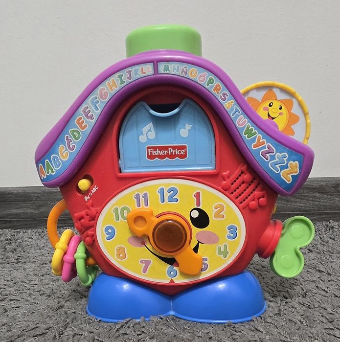 Zegar Fisher Price Budzik "A kuku"