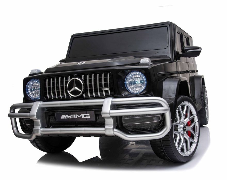 Mercedes G63 Amg Dla 2 Dzieci 24V 4X4 Koła Eva Miękkie Siedzenie S-307