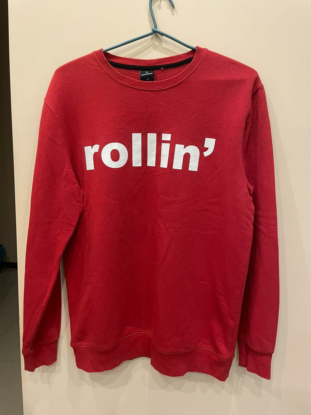 Czerwona bluza rollin’ House roz. XL