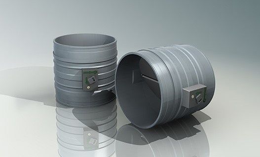 SCHAKO Regulator stałego przepływu Przepustnica VOLKOM DN100