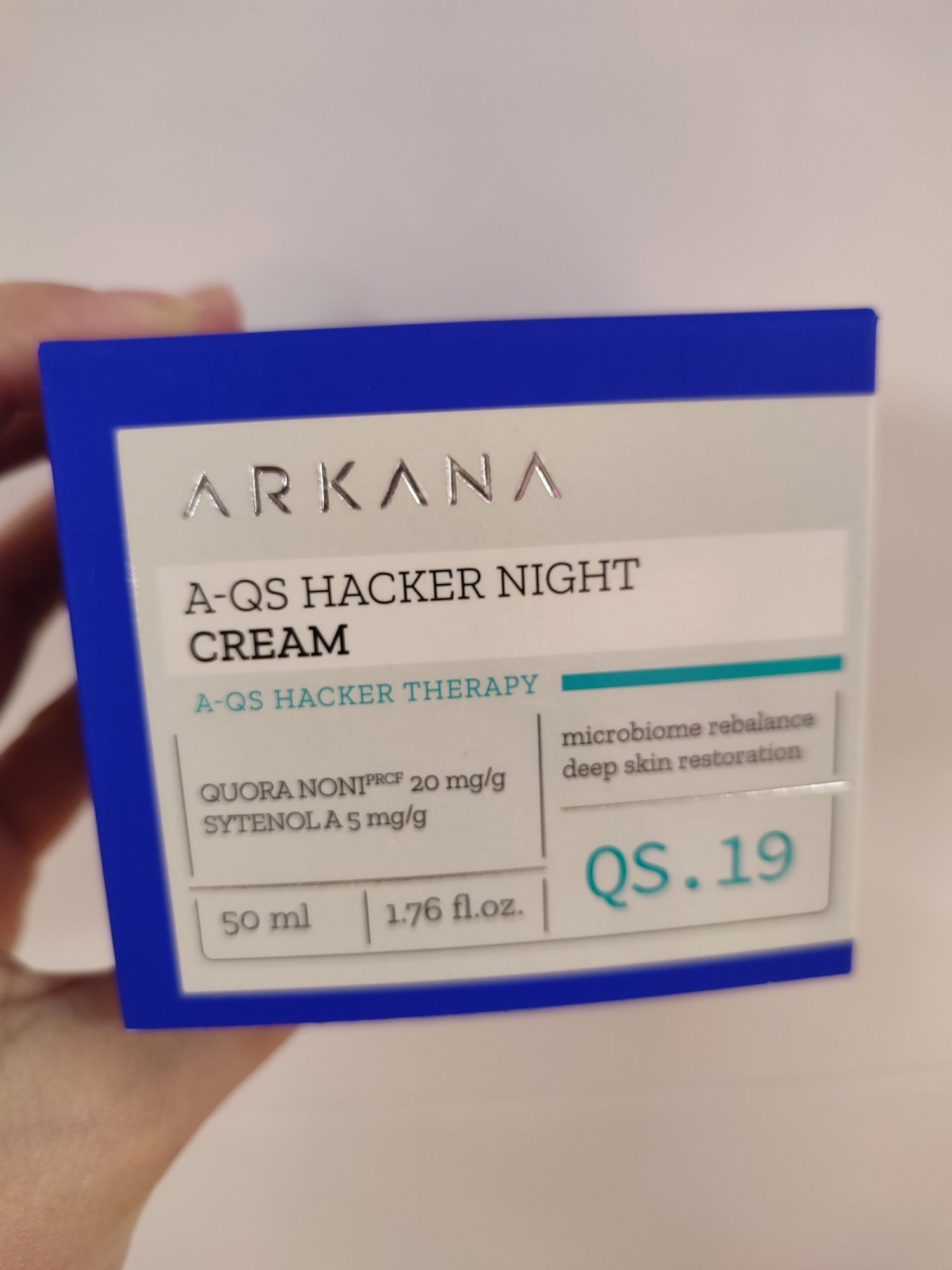 Arkana a qs hacker night krem na noc