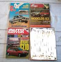 Revistas automóveis antigas