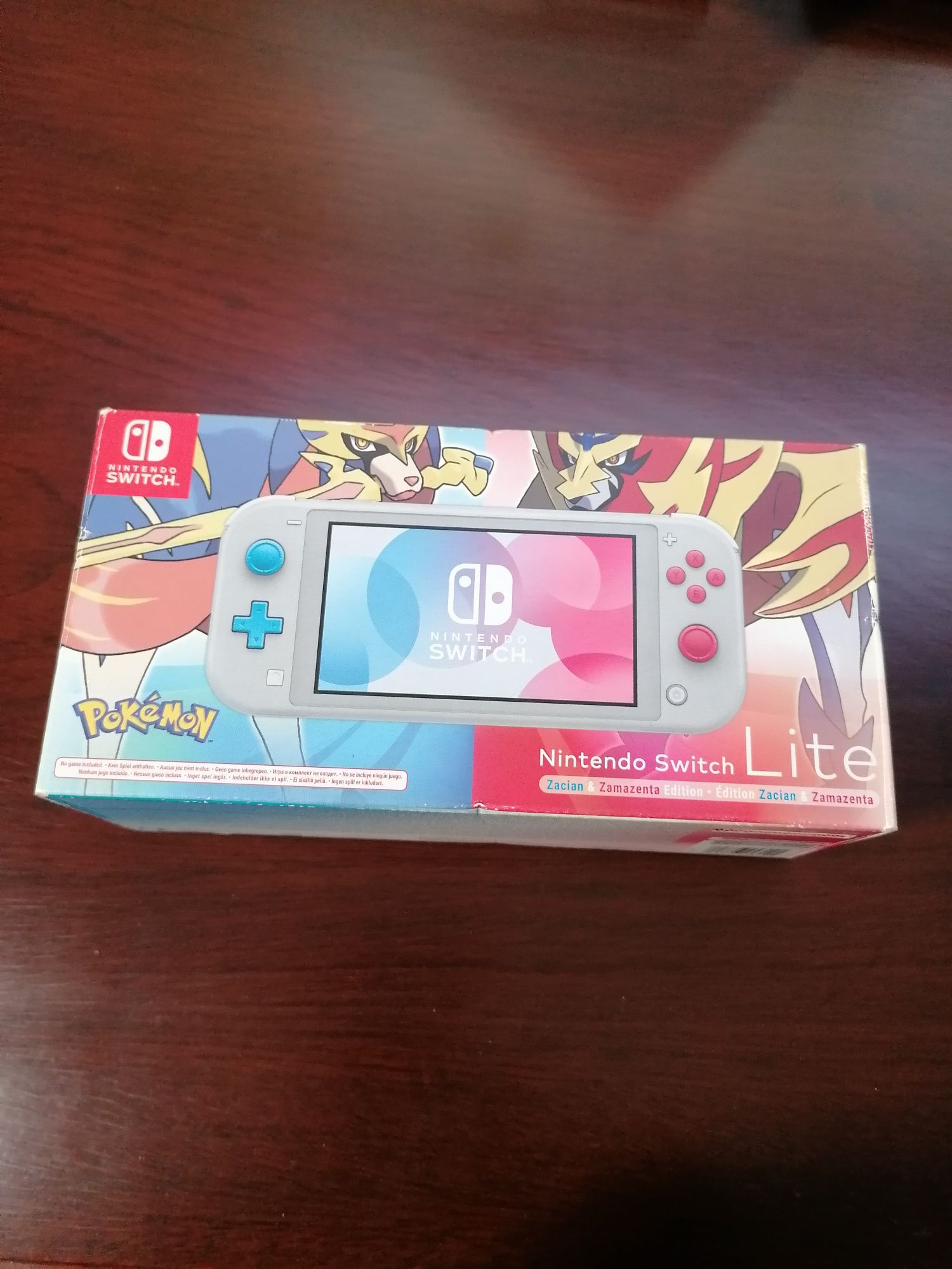 Nintendo Switch Lite Pokémon Edition Zacian Zamacenta