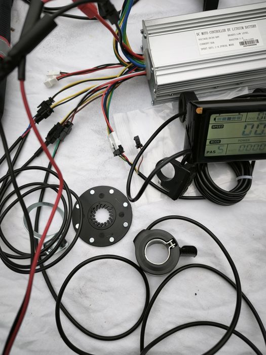 Sterownik+ wyświetlacz,-zestaw 35A  24V36V48V60V 250W-1500W- 2000W Now