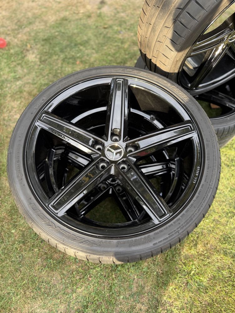 4x MERCEDES 5x 112 8.5 i 9.5 j et 45  Concave !