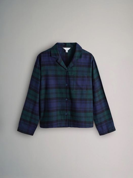 Піжама жіноча Next в клітинку зелена розмір м