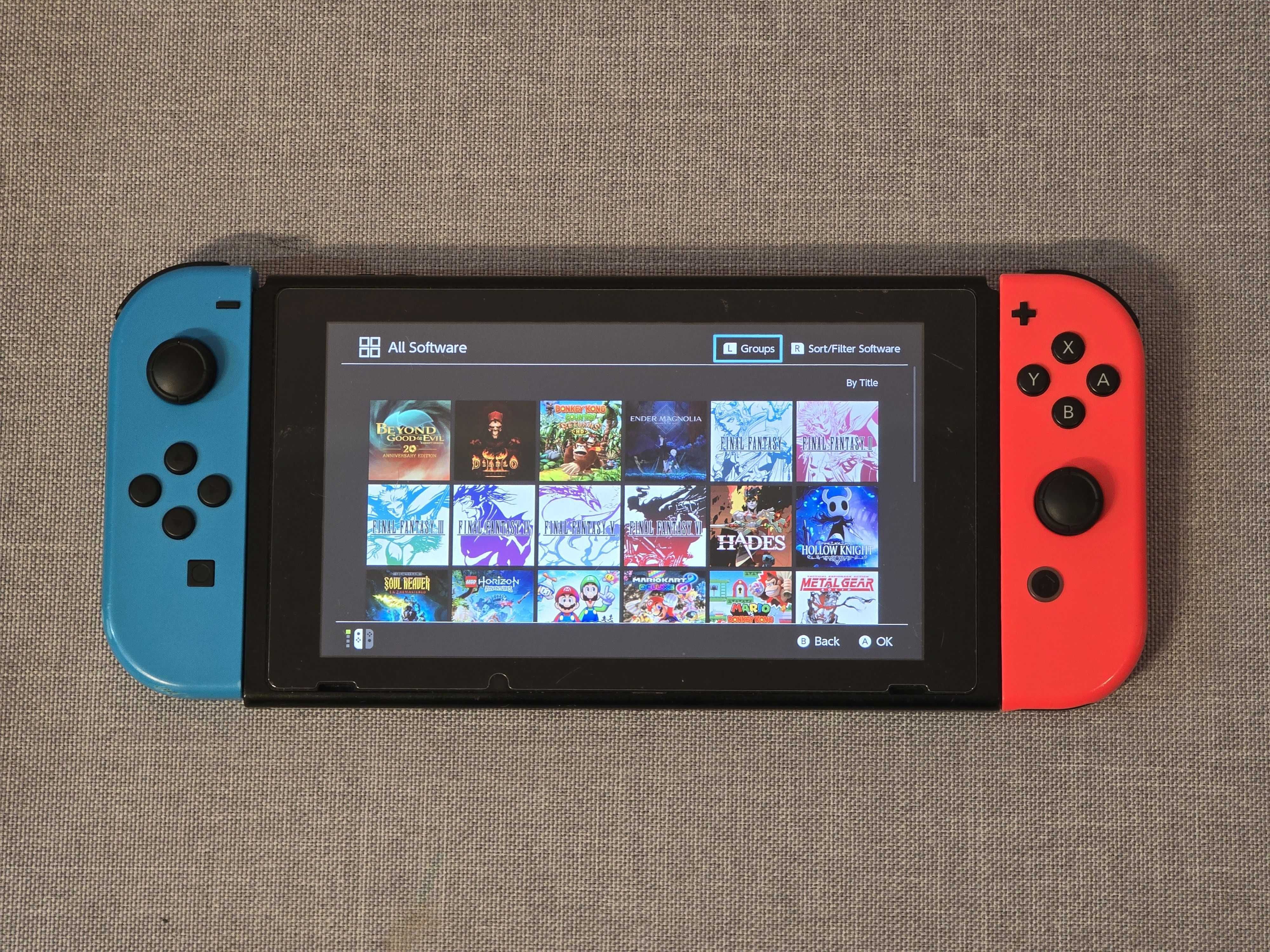 Nintendo Switch V2 z chipem 256GB