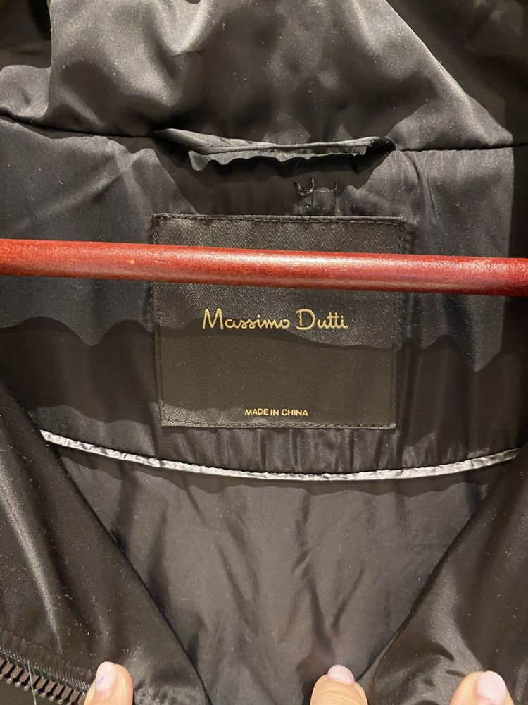 Kurtka przejściowa Massimo Dutti M L 38 40 czarna